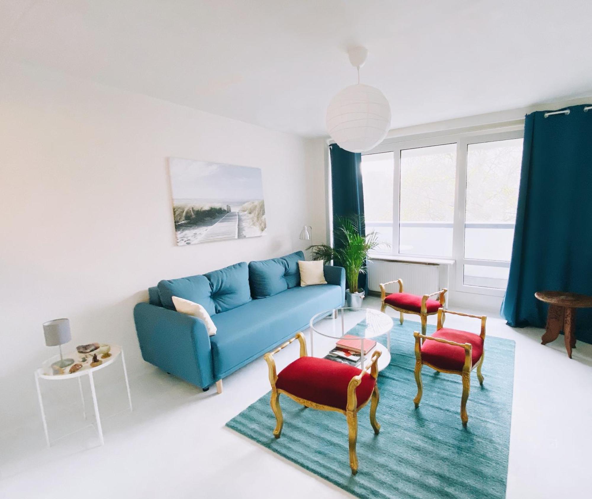 Wonderful And Cosy In The Heart Of Berlin, 1 Bedroom, 1 Living With Comfortable Bed Couch * Berlijn